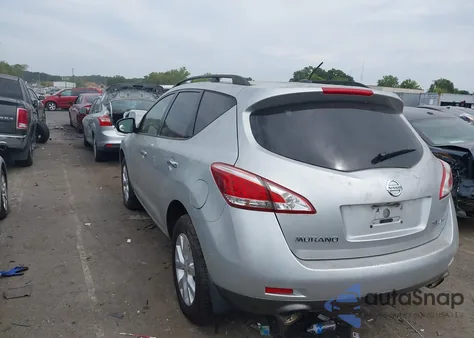 2012 Nissan Murano Sl from USA, damaged, VIN JN8AZ1MWXCW236840